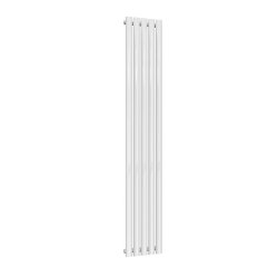 Reina Neval Single Vertical Aluminium Radiator 1800 x 286mm - White