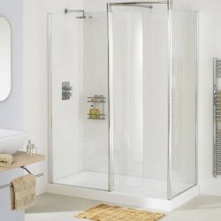 Lakes Classic 1400mm Walk In Shower Enclosure