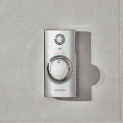 Aqualisa Visage Q Concealed Smart Shower with Wall Fixed Head (HP/Combi)