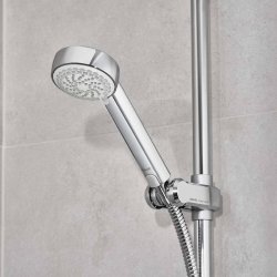 Aqualisa Visage Q Concealed Smart Shower with Adjustable Head and Bath Filler (Gravity Pumped)