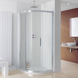 Lakes Coastline Sorong 900mm x 800mm Single Door Offset Quadrant Enclosure