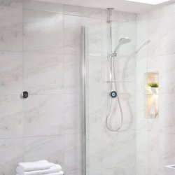 Aqualisa Optic Q Exposed Smart Shower with Adjustable Head (Gravity Pumped)