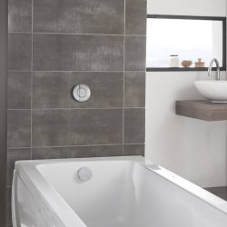 Aqualisa Unity Q Concealed Smart Bath Filler (Gravity Pumped)