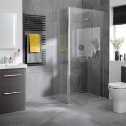 Essential Spring 300mm Wetroom Return Panel