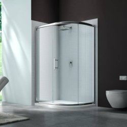 Merlyn 6 Series 1 Door 900 x 760mm Offset Quadrant Enclosure