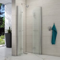 Merlyn 8 Series 800mm Double Folding Showerwall