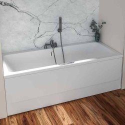 Beaufort Portland DE 1700 x 750mm Reinforced Single Grip Bath