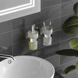 HiB Hecto Chrome Wall Mounted Soap Dispenser