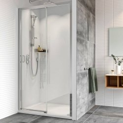 Roman Haven8 1000mm LH Level Access Sliding Shower Door