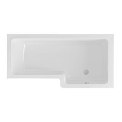 Beaufort Portland 1500 x 850mm RH L Shaped 5mm Bath