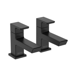 Bristan Black Cobalt Basin Taps