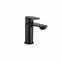 Niagara Albury Black Mono Basin Mixer with Click Clack Waste