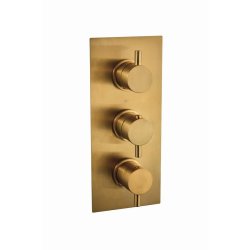 Niagara Equate Brass Round Triple Shower Valve