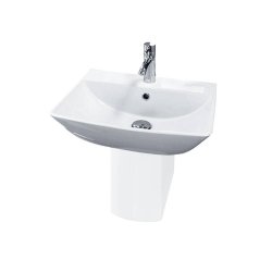 Essential Jasmine 500mm Basin 1 Tap Hole