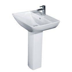 Essential Jasmine 600mm Basin 1 Tap Hole