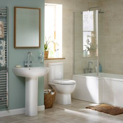 Essential Lily BTW Rimless Comfort Height Close Coupled WC