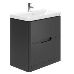 Essential Colorado Grey 800mm Floorstanding Basin Unit