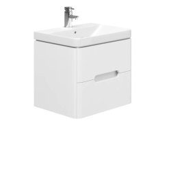 Essential Colorado White 600mm Wall Hung Basin Unit