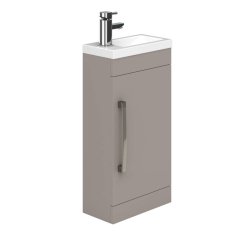 Essential Nevada Cashmere 400mm Cloakroom Basin Unit