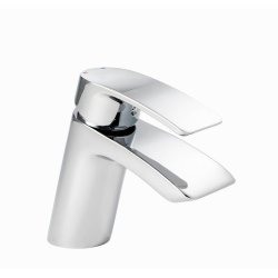 Essential Pisco Mini Basin Mixer with Click Clack Waste