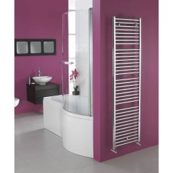 Essential Straight Chrome 1700 x 500mm Towel Warmer