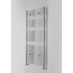 Essential Curved Chrome 1430 x 500mm Towel Warmer