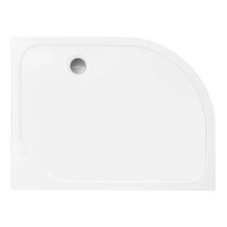 Merlyn MStone 1000 x 800mm Left Hand Offset Quadrant Shower Tray