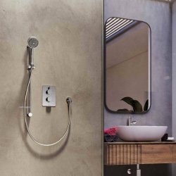 Aqualisa Dream Mixer Shower Round with Adjustable Head