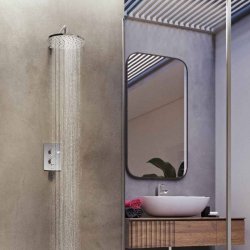 Aqualisa Dream Mixer Shower Round with Wall Fixed Head