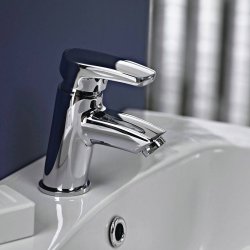 WS-Bristan Orta Basin Mixer with Clicker Waste-1