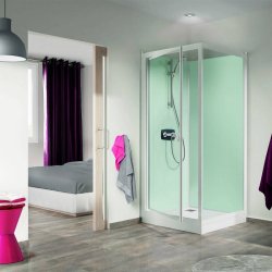 Kinedo Kineprime Glass 900mm Pivot Door Corner Shower Pod