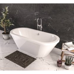 Beaufort Humber White 1800 Freestanding Bath