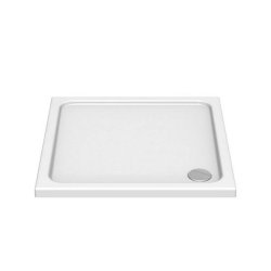 Kudos Kstone 800mm Gloss Square Shower Tray 