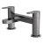 Nuie Square 1700 x 850mm RH L Shaped Shower Bath Set