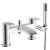 Scudo 1700x850mm RH P Shaped Shower Bath