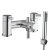 Scudo 1700x850mm RH P Shaped Shower Bath