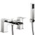 Scudo 1700x850mm RH P Shaped Shower Bath