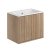 Scudo Alfie 600mm Reed Green Wall Mounted Vanity Unit and Countertop