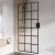 Roman Haven 8mm Select 1200mm Black Grid Wetroom Panel