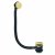 Scudo Muro Brass Bath Filler