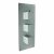 Scudo Chrome Square Ceiling Mounted Shower Arm