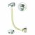 Scudo 1700x850mm RH P Shaped Shower Bath