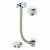 Scudo 1700x850mm RH P Shaped Shower Bath