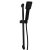 Scudo Core Matt Black Wall Mounted Bath Shower Mixer