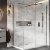 Scudo S8 Brushed Bronze 600mm Wetroom Panel