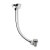 Nuie Square 1700 x 850mm RH L Shaped Shower Bath Set