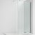 Nuie Chrome 1000mm Wetroom Panel