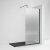 Nuie Black 800mm Fluted Wetroom Panel