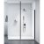 Merlyn 1000mm Matt Black 8mm Wetroom Panel