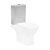 Tavistock Structure Comfort Height Open Back Close Coupled WC Pan